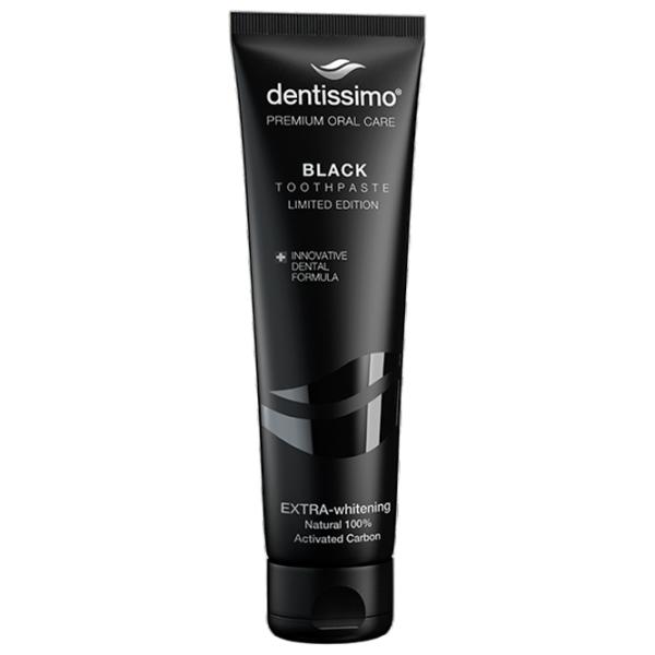 Зубная паста Dentissimo Black Extra-whitening 75 г photo 1