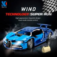 Constructor cu telecomandă KeeYee Wind Mașină/ Blue photo 4
