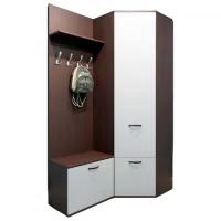 Шкаф для прихожей Arta Mobilei AM39 ЛДСП / White