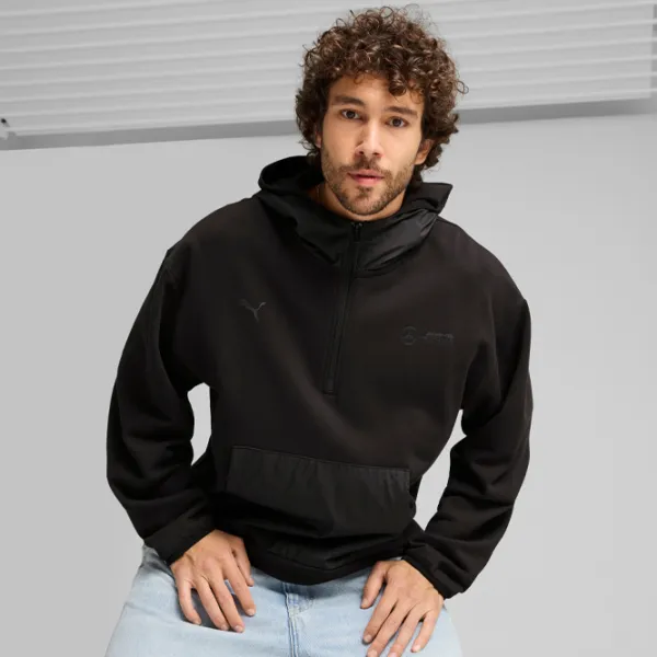 Hanorac pentru bărbați Puma Mapf1 Statement  Drept / Black photo 2