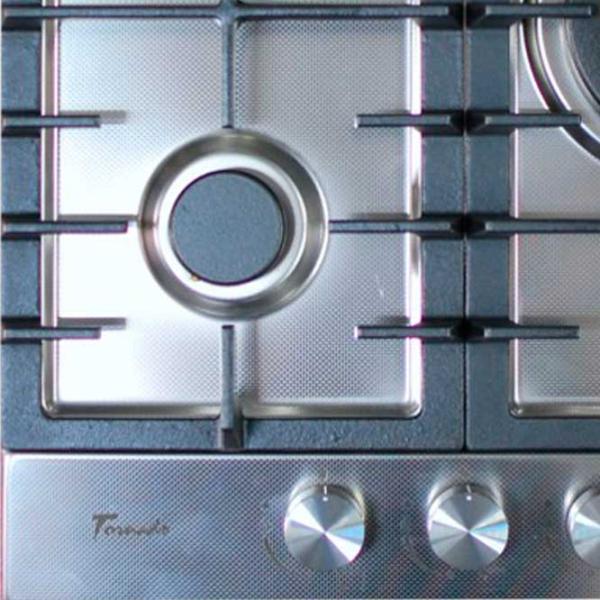 Plită încorporabilă pe gaz Tornado TR-453 HM Sticlă călită / Inox photo 5 Plită încorporabilă pe gaz Tornado TR-453 HM Sticlă călită / Inox photo 5