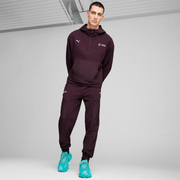 Hanorac pentru bărbați Puma Mapf1 Statement  Drept / Midnight Plum photo 5