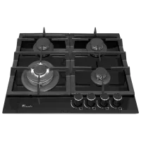 Газовая варочная панель Tornado TR4033 Закаленное стекло / Черный