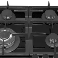 Plită încorporabilă pe gaz Tornado TR4033 Sticlă călită / Black photo 5