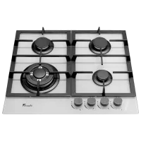 Газовая варочная панель Tornado TR4033 Закаленное стекло / Белый