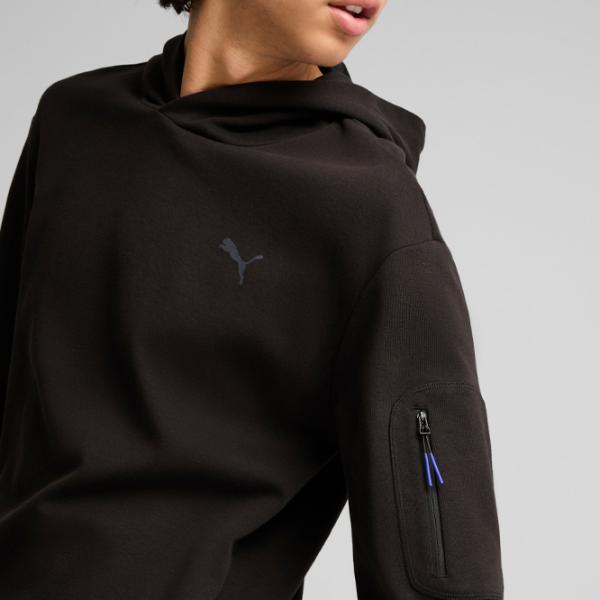 Hanorac pentru bărbați Puma Open Road Hoodie Dk  Drept / Black photo 6