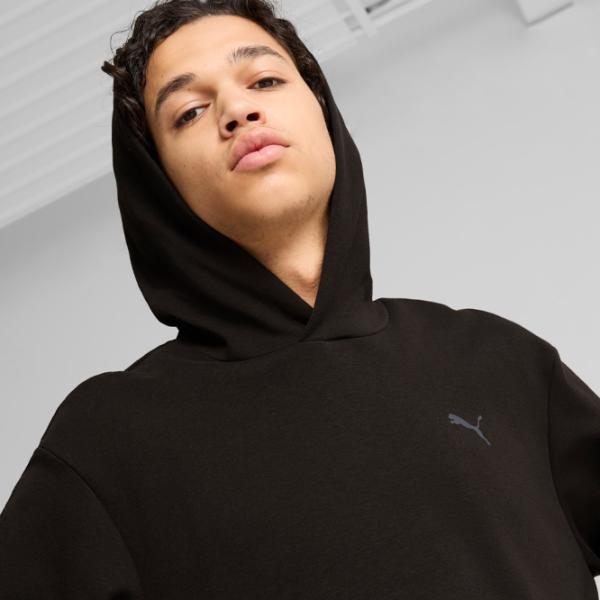 Hanorac pentru bărbați Puma Open Road Hoodie Dk  Drept / Black photo 7