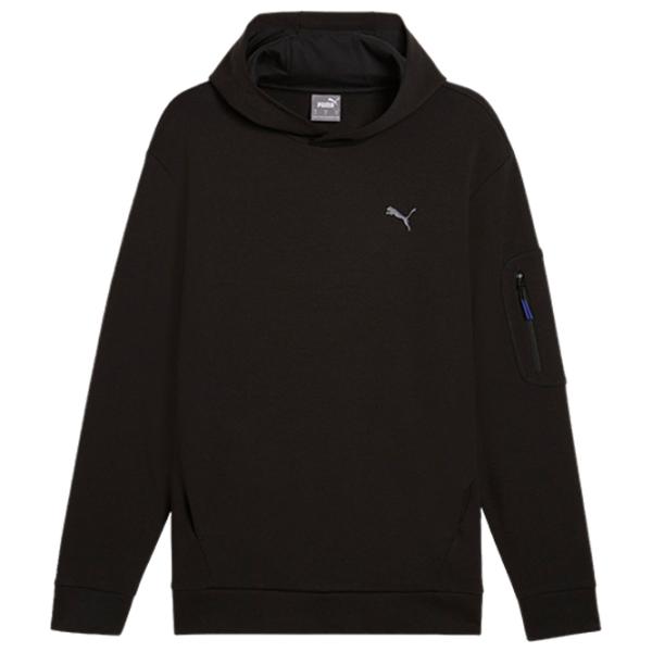 Hanorac pentru bărbați Puma Open Road Hoodie Dk  Drept / Black photo 1
