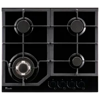 Газовая варочная панель Tornado TR4033 SBF HM Закаленное стекло / Черный