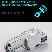 Конструктор с радиоуправлением KeeYee Jeep Автомобиль/ Зеленый photo 5