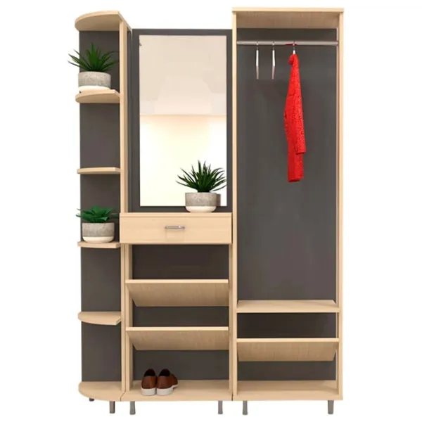 Dulap pentru antreu Arta Mobilei AM48 LPAL / Oak photo 1