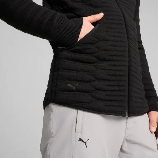 Hanorac pentru bărbați Puma Porsche Evoknit Hoody  Drept / Black photo 7