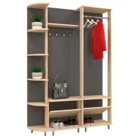 Dulap pentru antreu Arta Mobilei AM49 LPAL / Oak