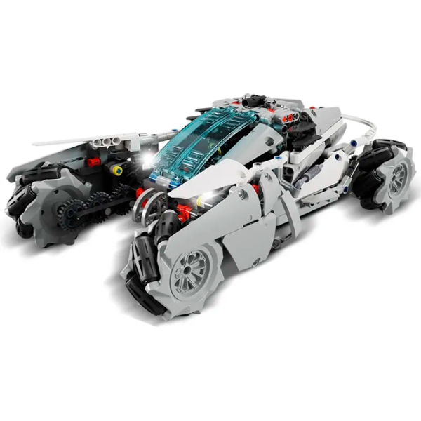 Constructor cu telecomandă KeeYee Poseidon Chariot Transport/ White photo 2