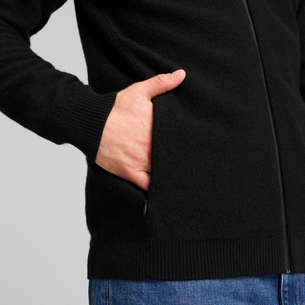 Hanorac pentru bărbați Puma Porsche Wool Mix  Drept / Black photo 7