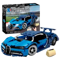 Constructor cu telecomandă KeeYee Wind Mașină/ Blue