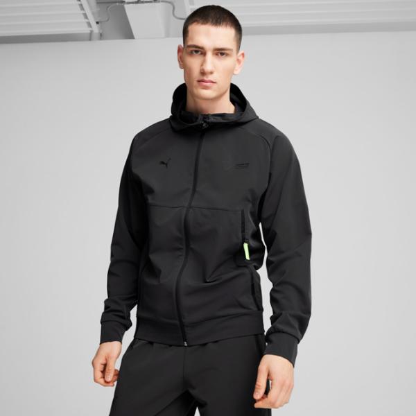 Hanorac pentru bărbați Puma Mapf1 Pumatech  Drept / Black photo 3