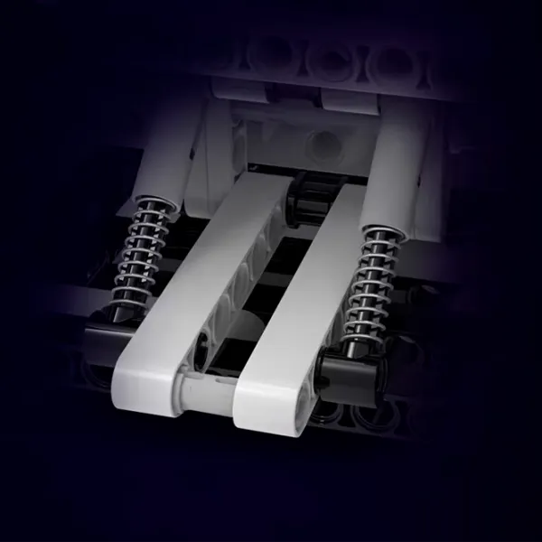 Constructor cu telecomandă KeeYee BMW I8s Mașină/ White photo 7