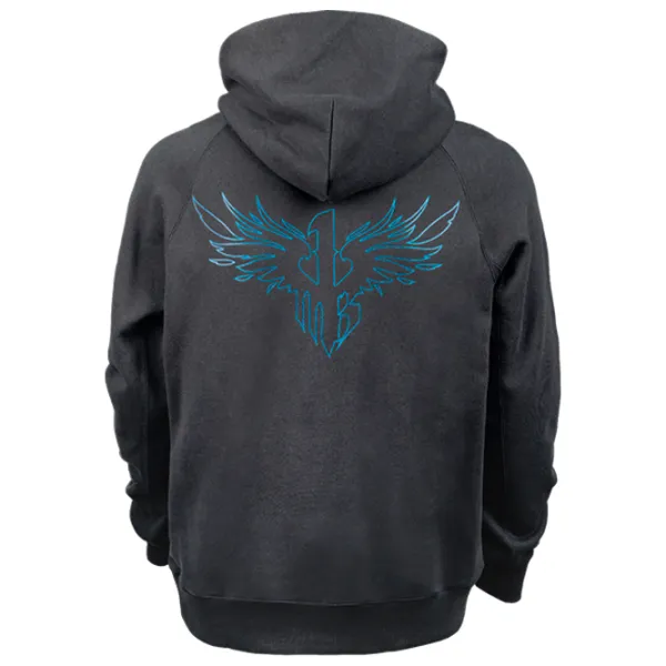 Hanorac pentru bărbați Puma Melo Alwayz On  Drept / Black photo 2 Hanorac pentru bărbați Puma Melo Alwayz On  Drept / Black photo 2