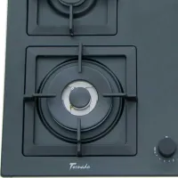 Plită încorporabilă pe gaz Tornado SL 4G221 Sticlă călită / Anthracite photo 2