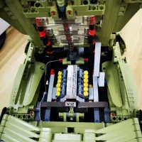 Constructor cu telecomandă KeeYee Lamborghini SIAN Mașină/ Green photo 6