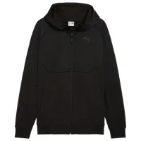 Толстовка для мужчин Puma Tech Fz Hoodie Fl  Прямой / Черный