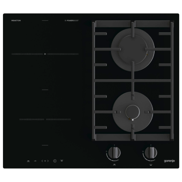 Plită încorporabilă combinată Gorenje GCI691BSC Black photo 1
