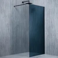 Paravane de duș Manopera PD100-8/BL/G Grey / Fară ușă