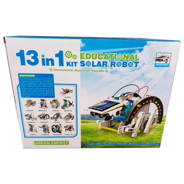Конструктор Stem Solar Robot Робот/ Белый photo 1 Конструктор Stem Solar Robot Робот/ Белый photo 1