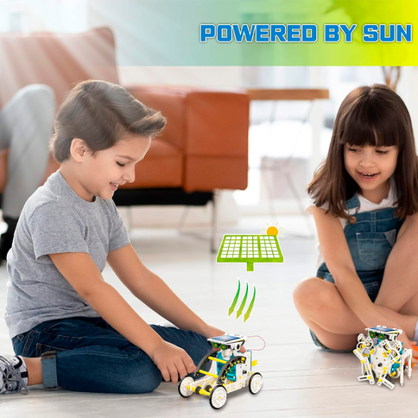 Конструктор Stem Solar Robot Робот/ Белый photo 6 Конструктор Stem Solar Robot Робот/ Белый photo 6