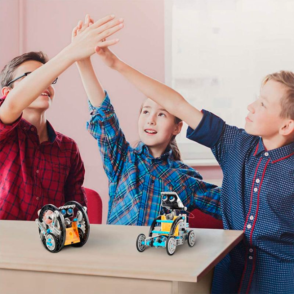 Конструктор Stem Solar Robot Робот/ Белый photo 7 Конструктор Stem Solar Robot Робот/ Белый photo 7