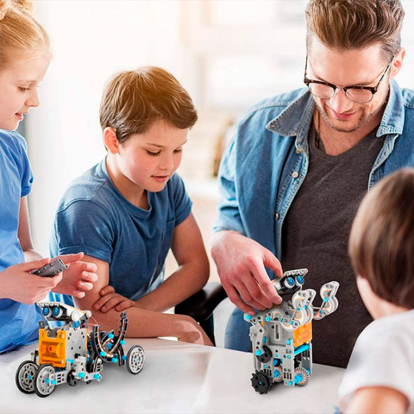 Конструктор Stem Solar Robot Робот/ Белый photo 8 Конструктор Stem Solar Robot Робот/ Белый photo 8