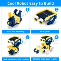 Constructor Stem Solar Robot Robot/ Yellow photo 3