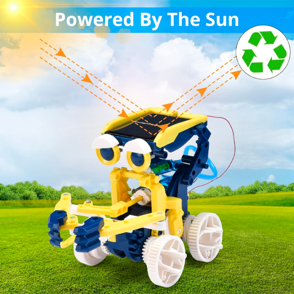 Конструктор Stem Solar Robot Робот/ Желтый photo 4 Конструктор Stem Solar Robot Робот/ Желтый photo 4