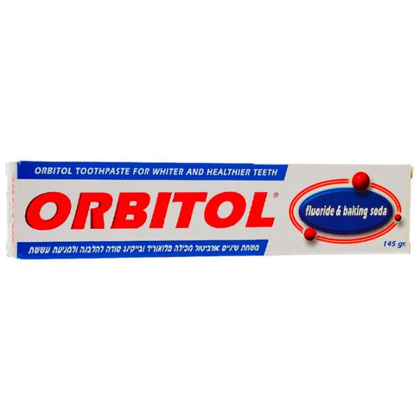Pastă de dinţi Orbitol Fluoride & Baking Soda 145 g photo 1
