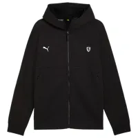 Hanorac pentru bărbați Puma Ferrari Style Sweat Jacket  Drept / Black