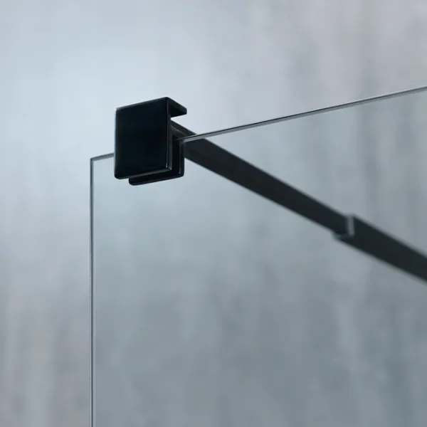 Paravane de duș Manopera PD80/BL Transparent / Fară ușă photo 4