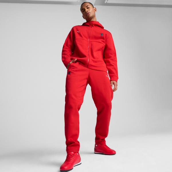 Толстовка для мужчин Puma Ferrari Style Sweat Jacket  Прямой / Красный photo 5