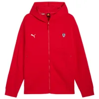 Hanorac pentru bărbați Puma Ferrari Style Sweat Jacket  Drept / Red