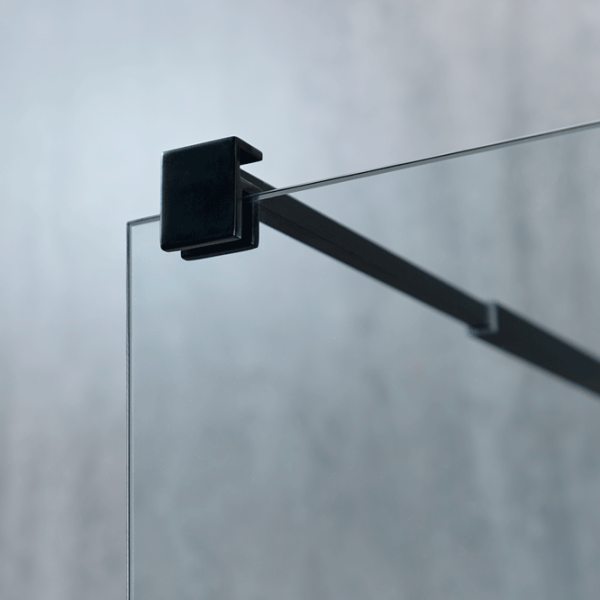 Paravane de duș Manopera PD100/BL Transparent / Fară ușă photo 4