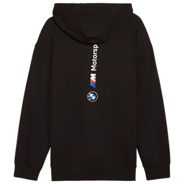 Hanorac pentru bărbați Puma Bmw Mms Ess+ Hoodie Fleece  Drept / Black photo 3