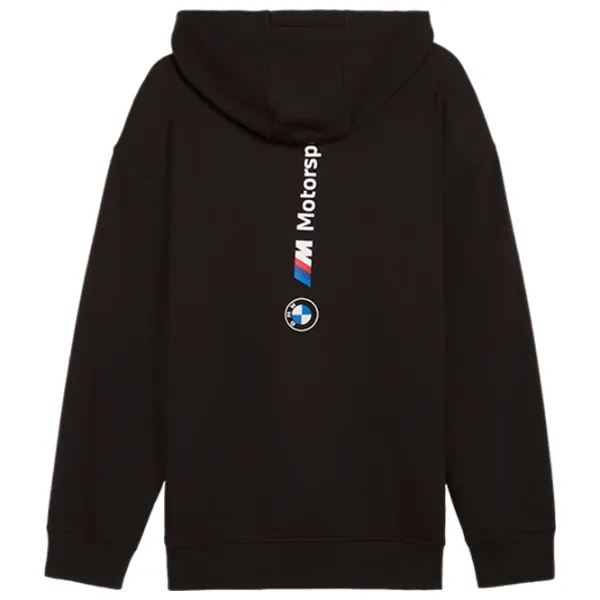Hanorac pentru bărbați Puma Bmw Mms Ess+ Hoodie Fleece  Drept / Black photo 5