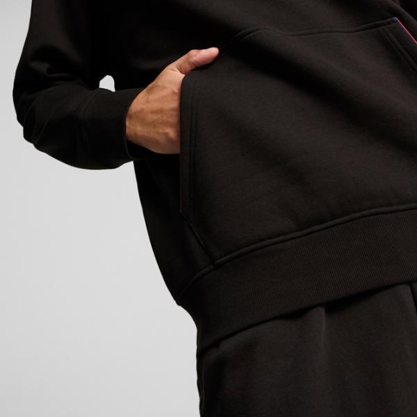 Hanorac pentru bărbați Puma Bmw Mms Ess+ Hoodie Fleece  Drept / Black photo 12