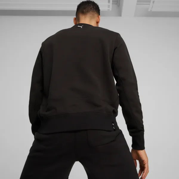 Hanorac pentru bărbați Puma Pivot Crewneck  Drept / Black photo 4