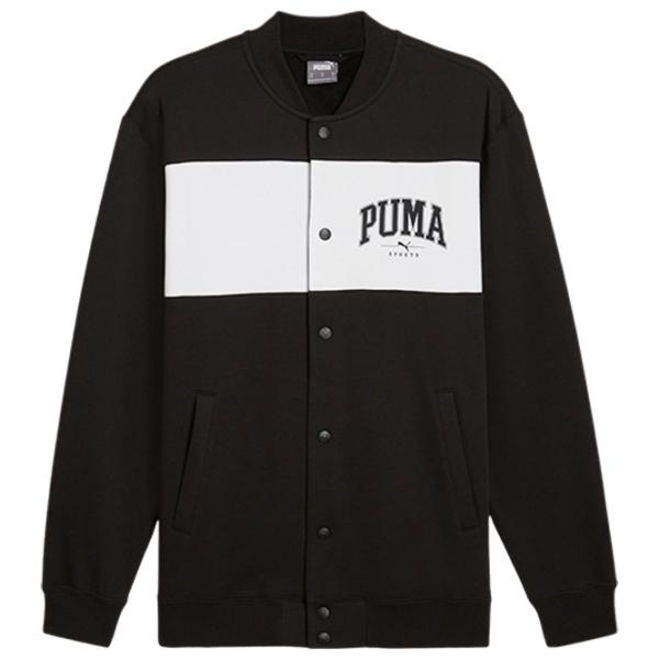 Hanorac pentru bărbați Puma Squad Bomber Jacket Fl  Drept / Black photo 1