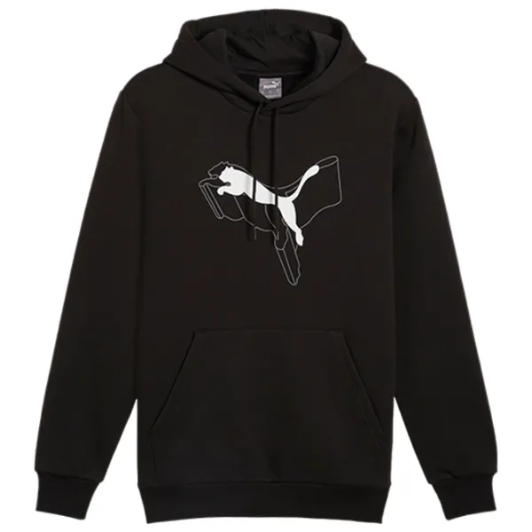 Толстовка для мужчин Puma Ess+ Logo Lab Cat Fl  Прямой / Черный photo 1 Толстовка для мужчин Puma Ess+ Logo Lab Cat Fl  Прямой / Черный photo 1