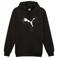 Толстовка для мужчин Puma Ess+ Logo Lab Cat Fl  Прямой / Черный