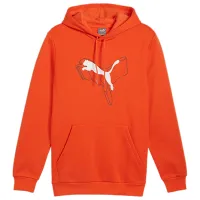 Толстовка для мужчин Puma Ess+ Logo Lab Cat Fl  Прямой / Оранжевый