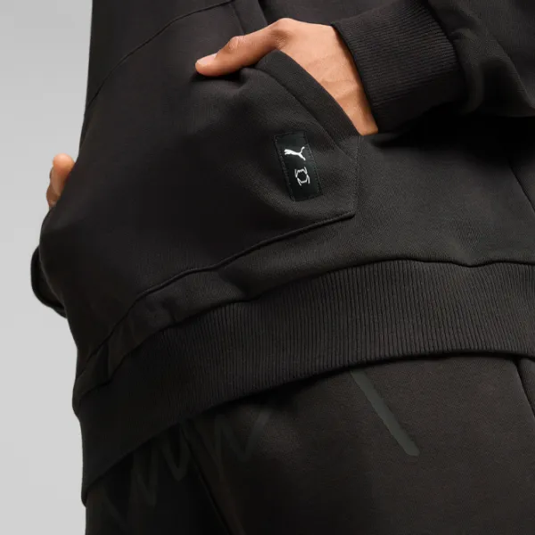 Hanorac pentru bărbați Puma Jaws Core Hoodie 2.0  Drept / Black photo 12