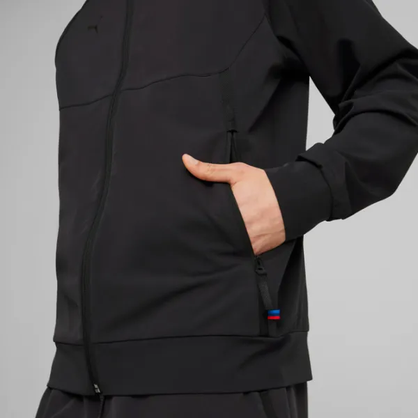 Hanorac pentru bărbați Puma Bmw Mms Life Pumatech  Drept / Black photo 13